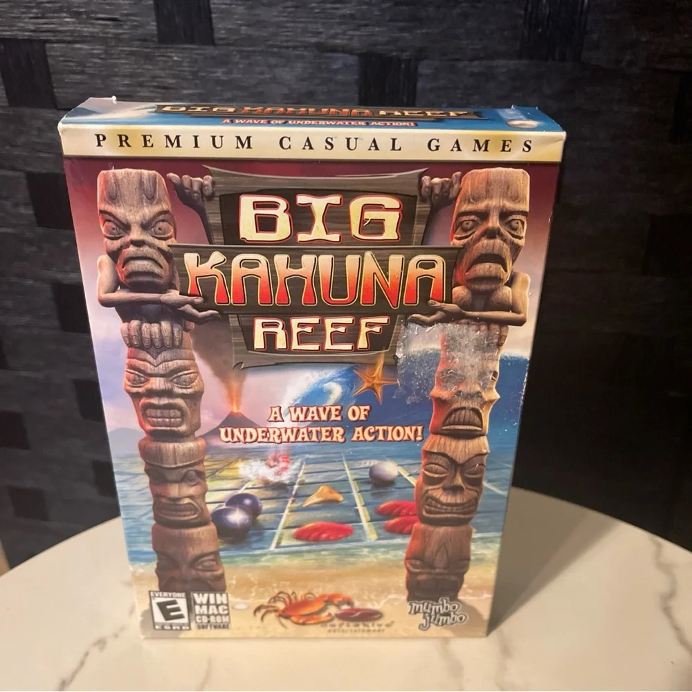 Video Game PC Big Kahuna Reef by Mumbo Jumbo MAC NEW SEALED BOX